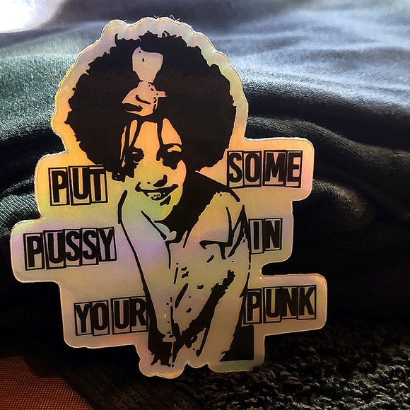 Poly Styrene Holographic Stickers (X-ray Spex) - Picture 3 of 5